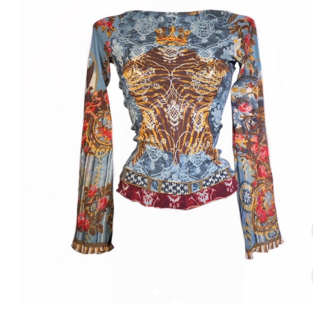 Gorgeous vintage sheer mesh top by Save the Queen ! ❤️
